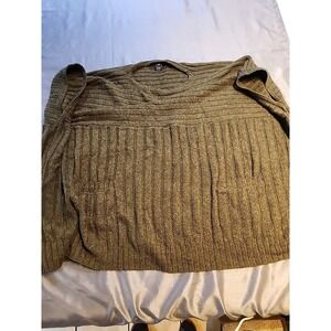 Gap One Size Oversized‎ Green Knit Sweater